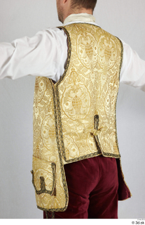 Photos Man in Historical Dress 40 18th century gold vest…